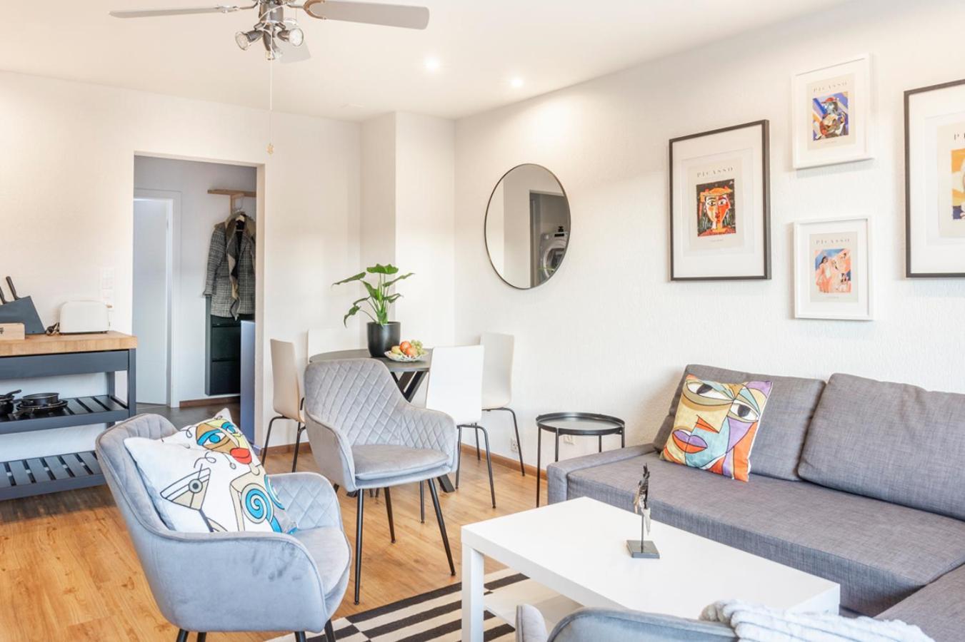 Special Picco Picasso Apartment Basel, Bahnhof Grossbasel 10-Star エクステリア 写真